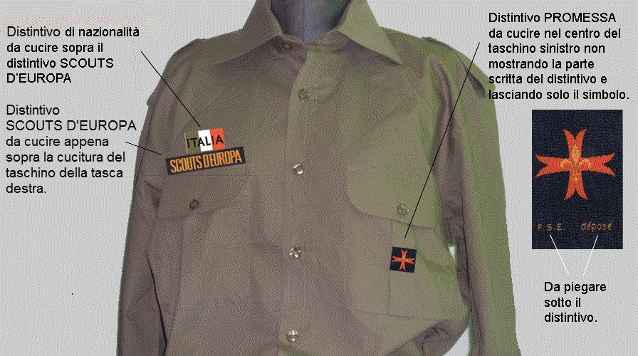 Uniformi Rover Gruppo Scout FSE Calcinelli 1 San Sebastiano 